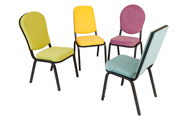 New design stacking hotel banquet hall and conference chair Yumeya Adamas YL1398
