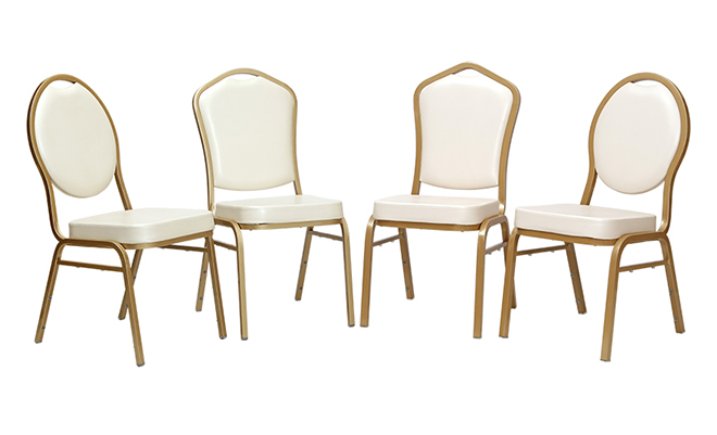 Chic and stylish aluminum stacking hotel banquet chair Yumeya YL1041