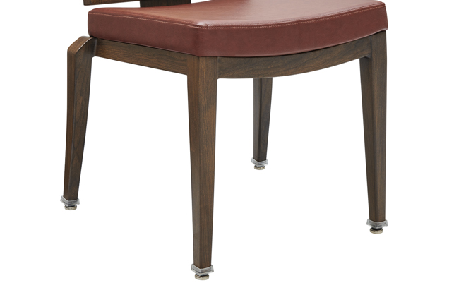 Royal Appeal Modern Flex Back Yumeya YY6060-2 Aluminum Metal Wood Grain Chair