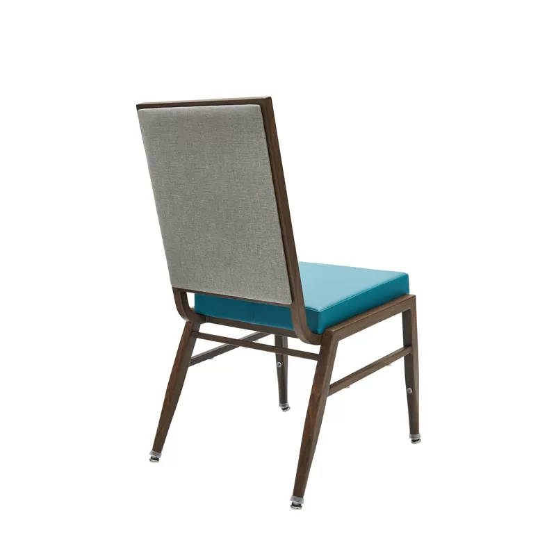 Elegant and Stackable Aluminum Chair with Flex Back YY6134