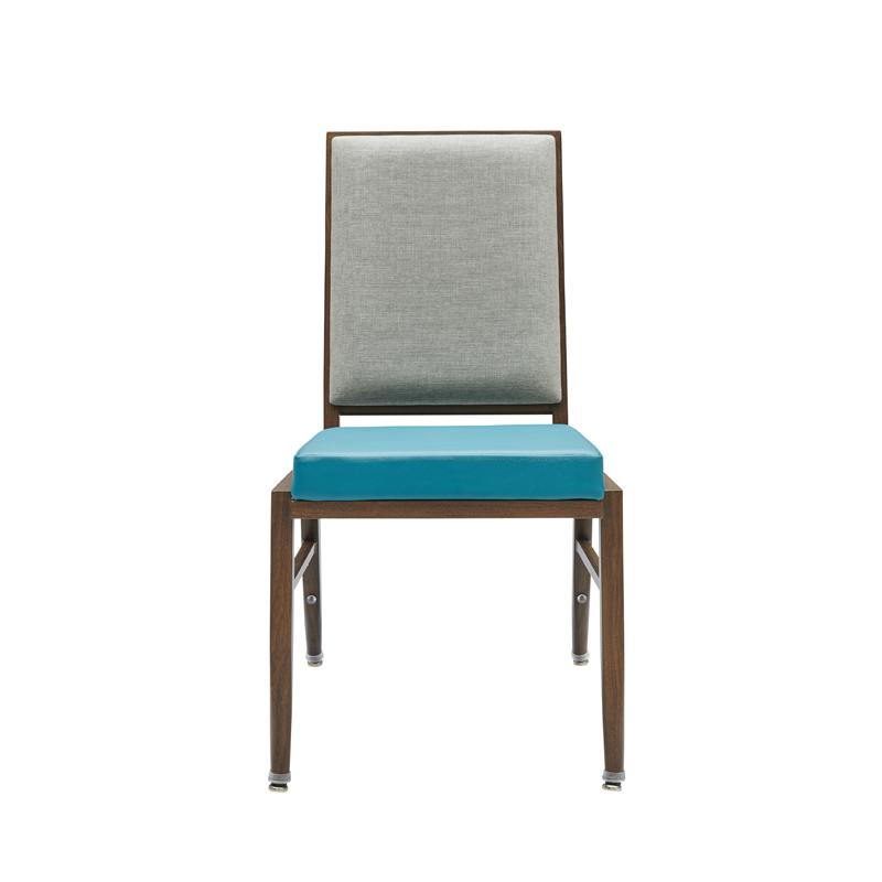 Elegant and Stackable Aluminum Chair with Flex Back YY6134