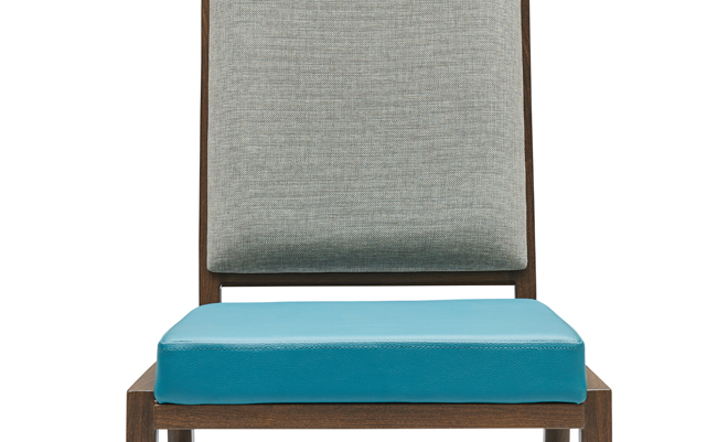 Elegant and Stackable Aluminum Chair with Flex Back YY6134