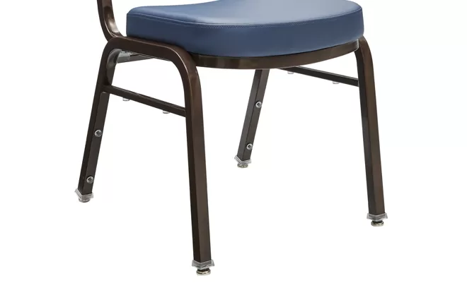 Classic Aluminum Stackable Chair with Flex Back YY6136