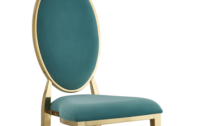 Mesmerizingly Beautiful Yumeya YA3536 Stainless Steel Chair