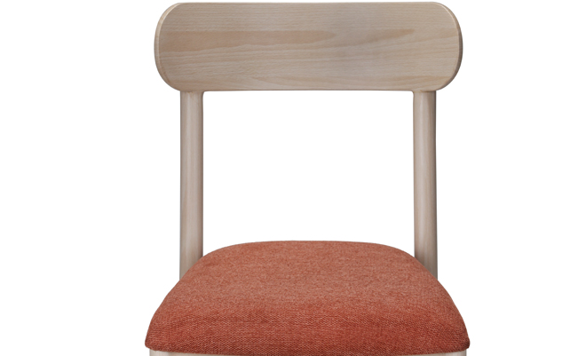 Modern and simple metal wood grain chair YG7167 Yumeya