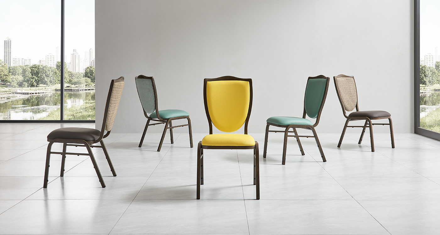 Elegant Yumeya YL1260 Hotel Banquet Chairs