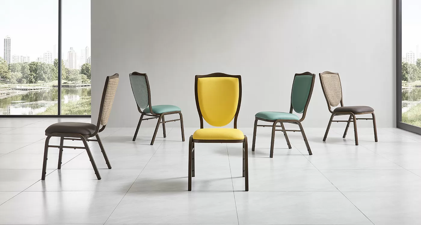 Elegant Yumeya YL1260 Hotel Banquet Chairs
