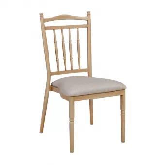 Good-Looking Wood Grain Aluminum Chiavari Chairs YZ3061 Yumeya