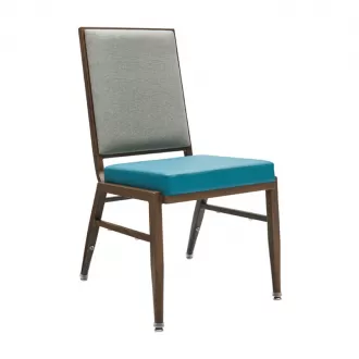 Elegant and Stackable Aluminum Chair with Flex Back YY6134