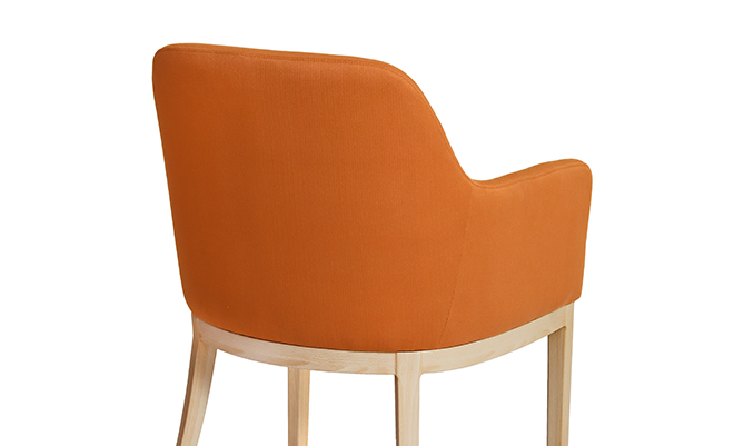 Comfortable and charming contract chair YW5660 Yumeya