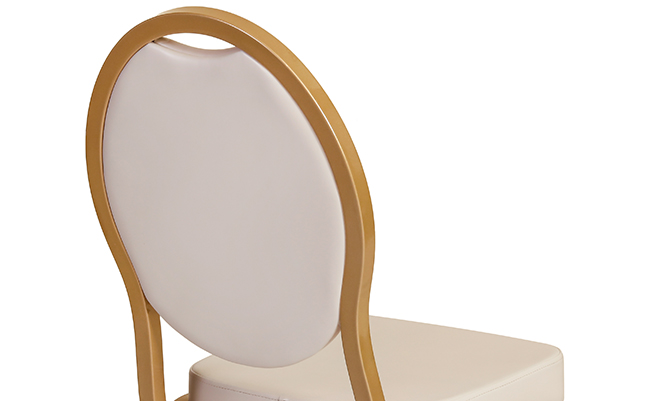 Elegant and Stackable Banquet Chairs In White YL1459 Yumeya