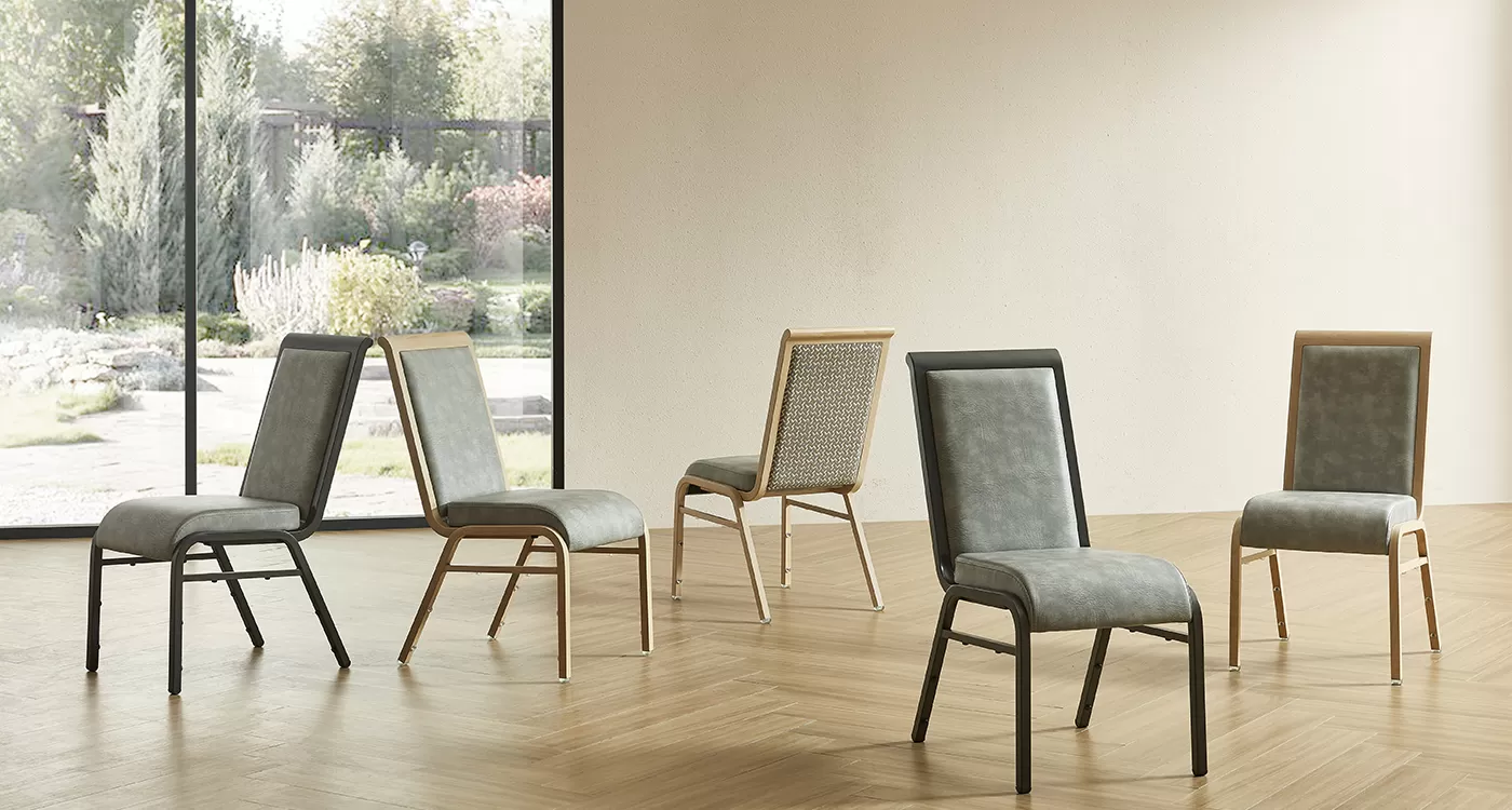 Elegant and Sophisticated Stackable Banquet Chairs YL1224 Yumeya