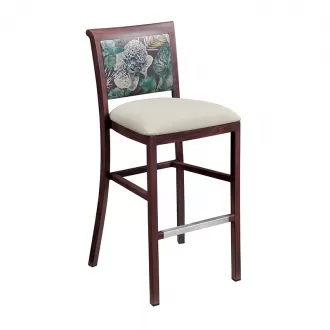 Modern YG7193 Banquet Dining Chairs With Floral Backs