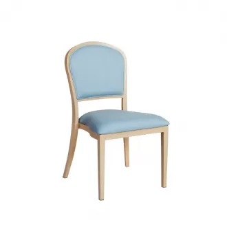 Commercial Elegant  Metal Wood Grain Dining Chair YL1435 Yumeya