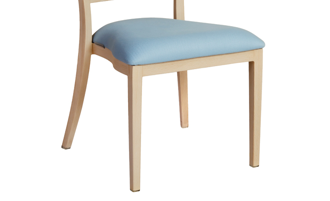 Commercial Elegant  Metal Wood Grain Dining Chair YL1435 Yumeya
